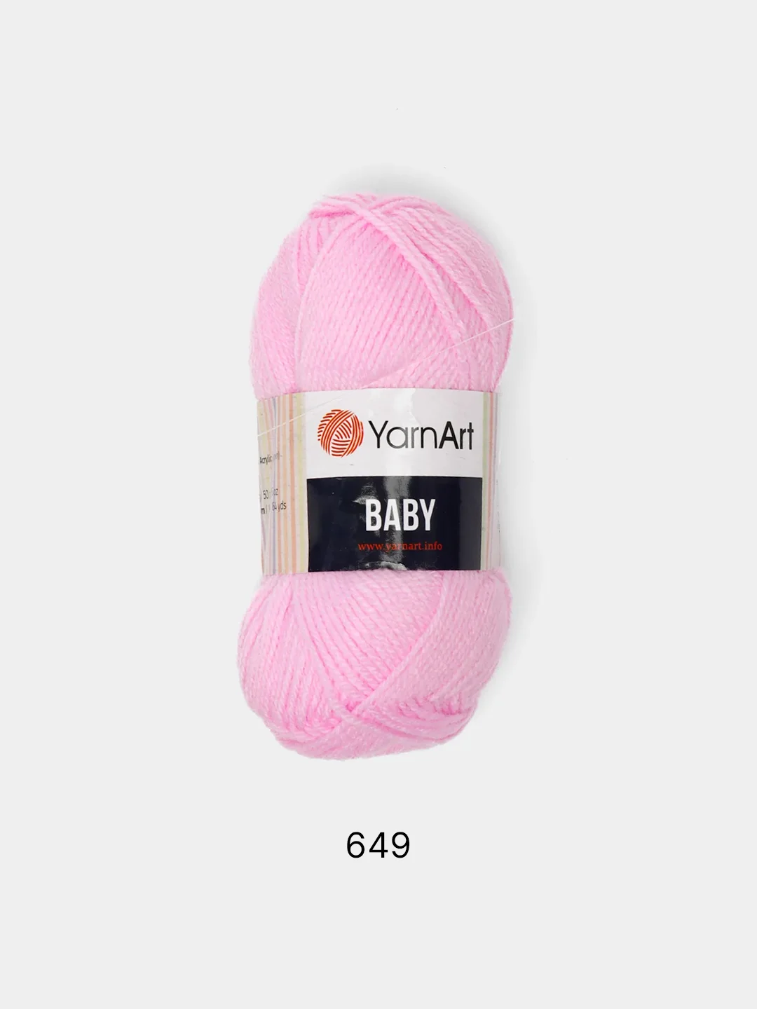 Пастельно-коралловый пряжа YarnArt "Baby", 50г, 150м, 100% акрил