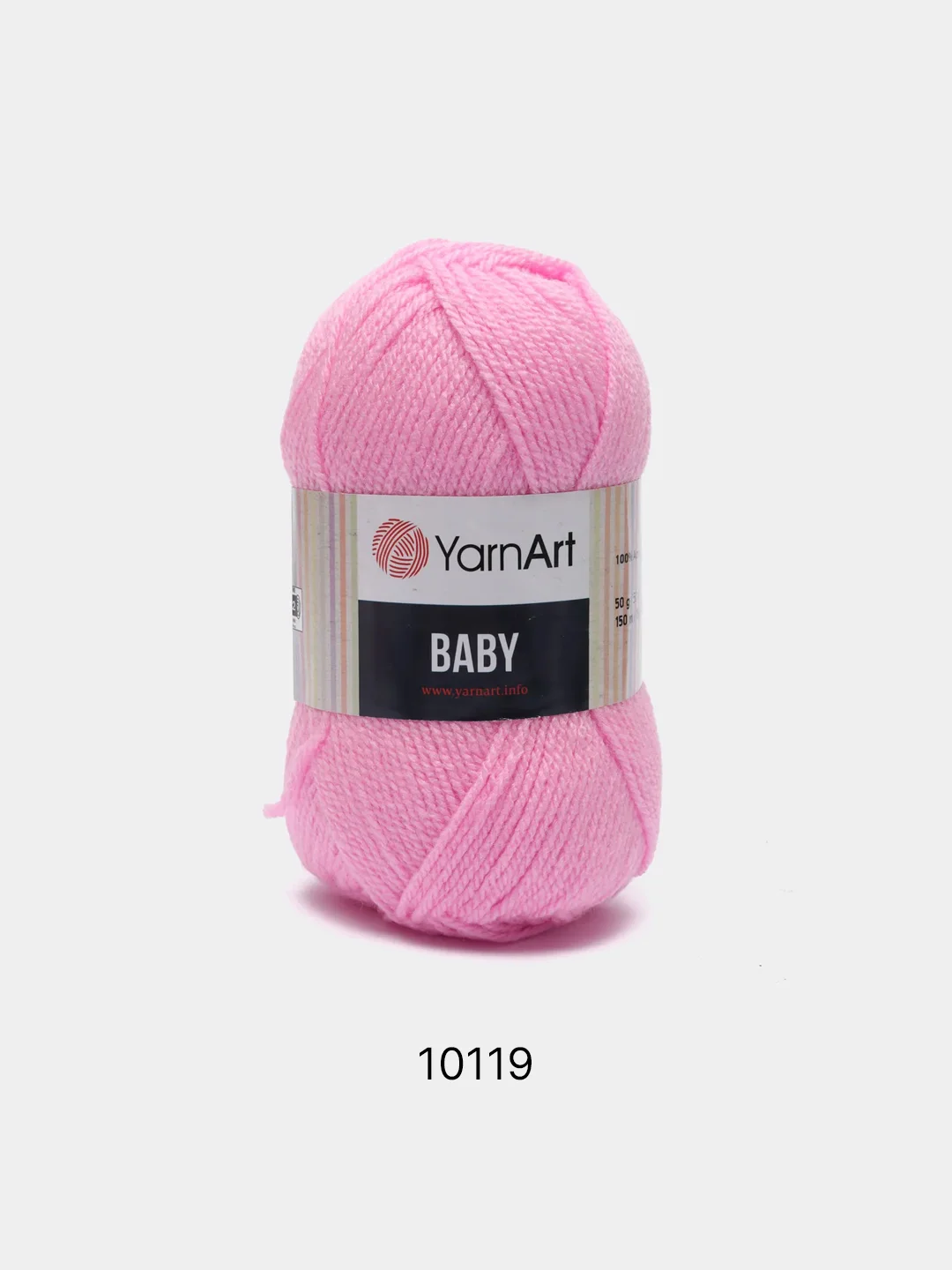 Пудровый пряжа YarnArt "Baby", 50г, 150м, 100% акрил