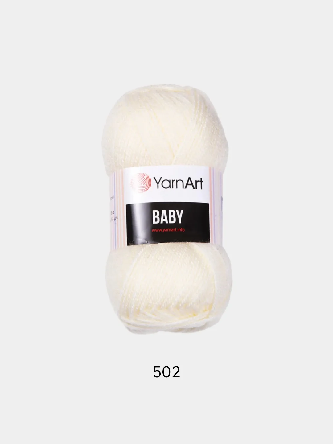 Светло-бежевый пряжа YarnArt "Baby", 50г, 150м, 100% акрил
