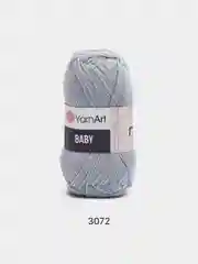 Тёмно-серый пряжа YarnArt "Baby", 50г, 150м, 100% акрил