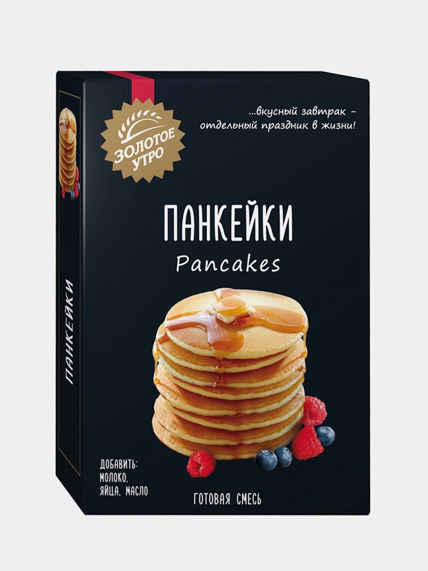 Смесь для выпечки Золотое утро "Панкейки", 300 г