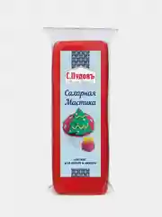 Мастика сахарная красная, С. Пудовъ, 100 г