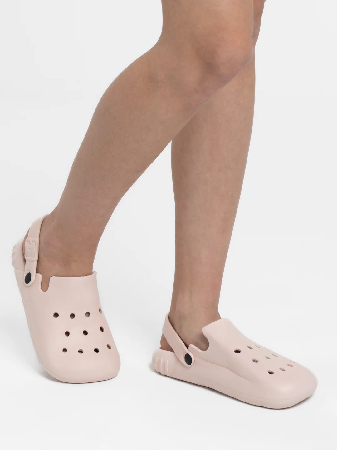 Розовый сабо женские IZI, размеры 36-41