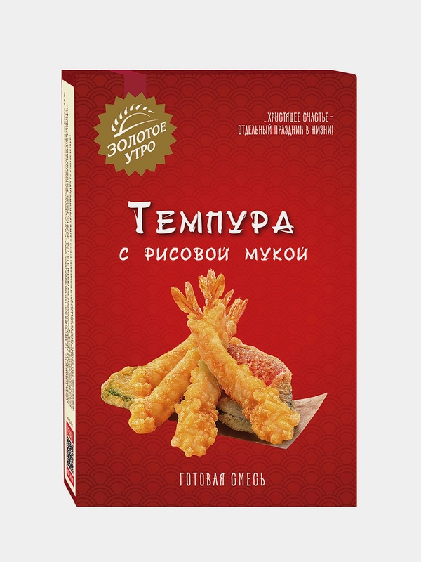 Готовая смесь Золотое Утро "Темпура", с рисовой мукой , 130 г