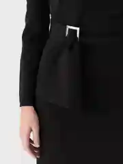 Черный вечернее платье