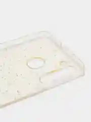 Голубой чехол "Акварель", для Samsung Galaxy A01, A21, A30, силиконовый