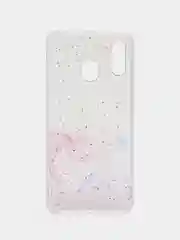 Прозрачный чехол "Акварель", для Samsung Galaxy A01, A21, A30, силиконовый