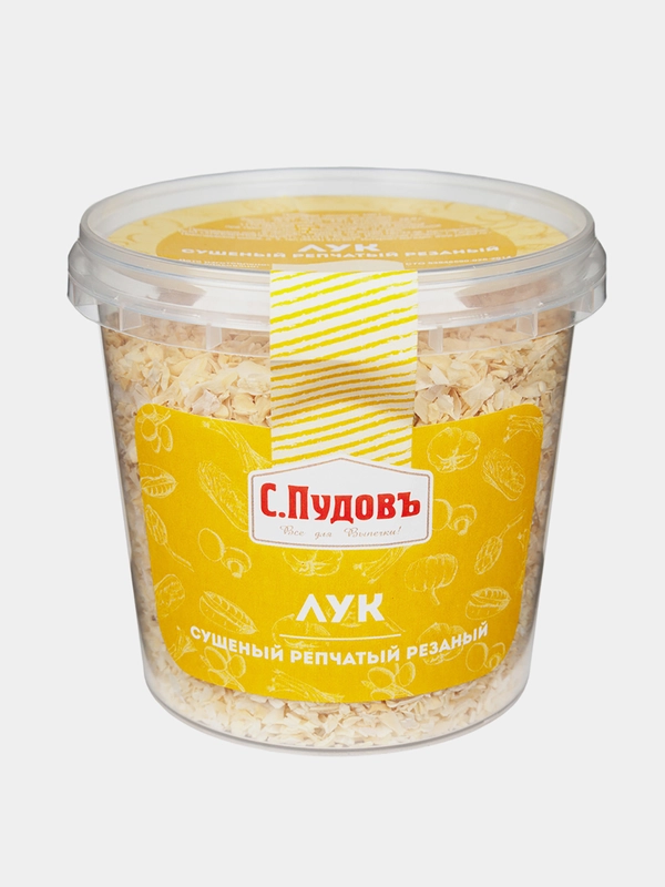 Лук сушеный репчатый резаный С.Пудовъ, 130 г