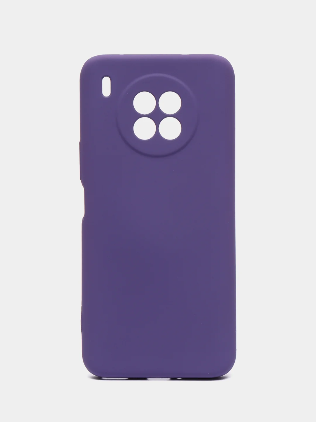 Фиолетовый чехол Honor 10i / 7A / 8A / 50 / 50 Lite / Y5 2018 / Y6 2019 с защитой камеры и бортиками