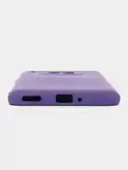 Фиолетовый чехол Honor 10i / 7A / 8A / 50 / 50 Lite / Y5 2018 / Y6 2019  с защитой камеры и бортиками
