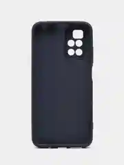 Темно-синий чехол для телефона Redmi 10, Note 10 Pro, Honor X7, Samsung S23 с бортами и защитой камеры
