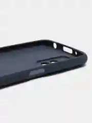 Темно-синий чехол для телефона Redmi 10, Note 10 Pro, Honor X7, Samsung S23 с бортами и защитой камеры