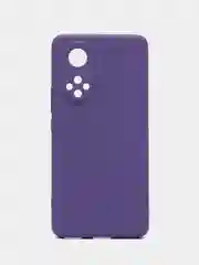 Фиолетовый чехол Honor 10i / 7A / 8A / 50 / 50 Lite / Y5 2018 / Y6 2019  с защитой камеры и бортиками