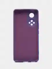 Фиолетовый чехол Honor 10i / 7A / 8A / 50 / 50 Lite / Y5 2018 / Y6 2019  с защитой камеры и бортиками