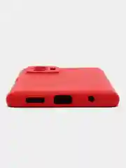Красный чехол для телефона Redmi 10, Note 10 Pro, Honor X7, Samsung S23 с бортами и защитой камеры