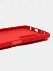 Красный чехол для телефона Redmi 10, Note 10 Pro, Honor X7, Samsung S23 с бортами и защитой камеры