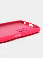 Фуксия чехол для телефона Redmi 10, Note 10 Pro, Honor X7, Samsung S23 с бортами и защитой камеры