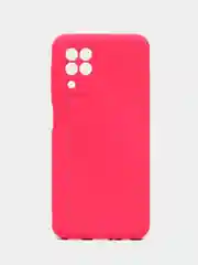 Фуксия чехол для телефона Samsung S22+, S23, A22, S20 FE, S21, с защитой камеры и бортами