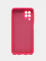 Фуксия чехол для телефона Samsung S22+, S23, A22, S20 FE, S21, с защитой камеры и бортами