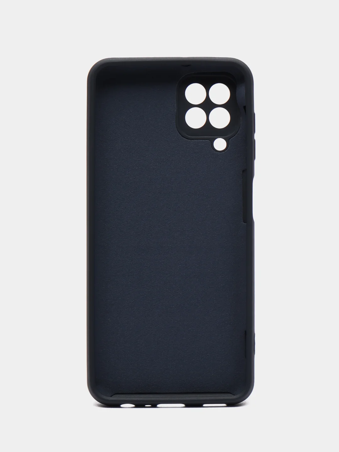 Темно-синий чехол для телефона Samsung S22+, S23, A22, S20 FE, S21, с защитой камеры и бортами