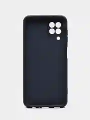 Темно-синий чехол для телефона Samsung S22+, S23, A22, S20 FE, S21, с защитой камеры и бортами