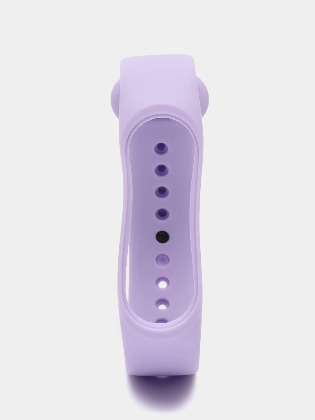 Лавандовый ремешок Mi Band 3 / Mi band 4, однотонный, силиконовый