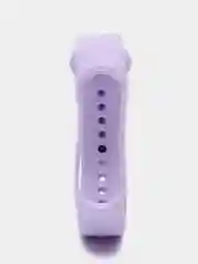 Лавандовый ремешок Mi Band 3 / Mi band 4, однотонный, силиконовый
