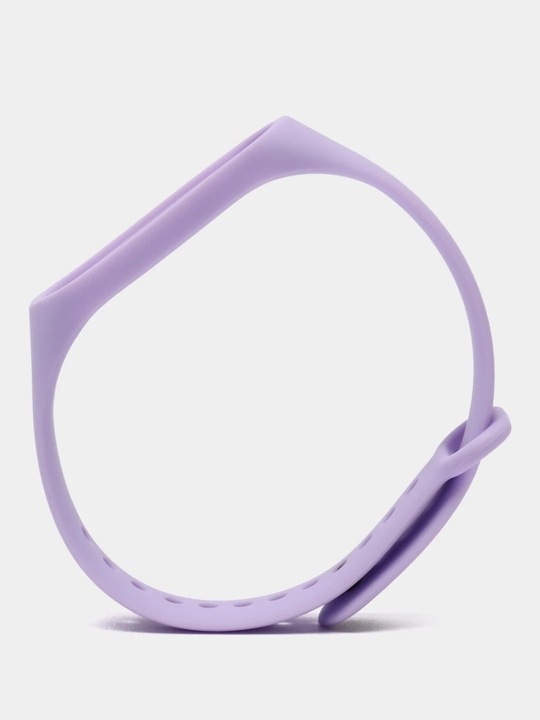 Лавандовый ремешок Mi Band 3 / Mi band 4, однотонный, силиконовый