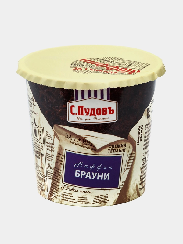 Маффин С. Пудовъ "Брауни", 70 г