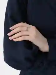 Серебряный кольцо открытое, регулируемое