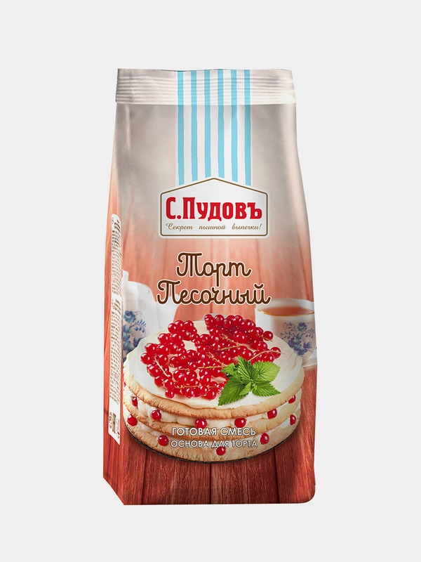 Смесь для выпечки С.Пудовъ "Торт песочный", 400 г