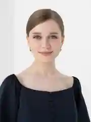 Зеленый серьги с цирконом