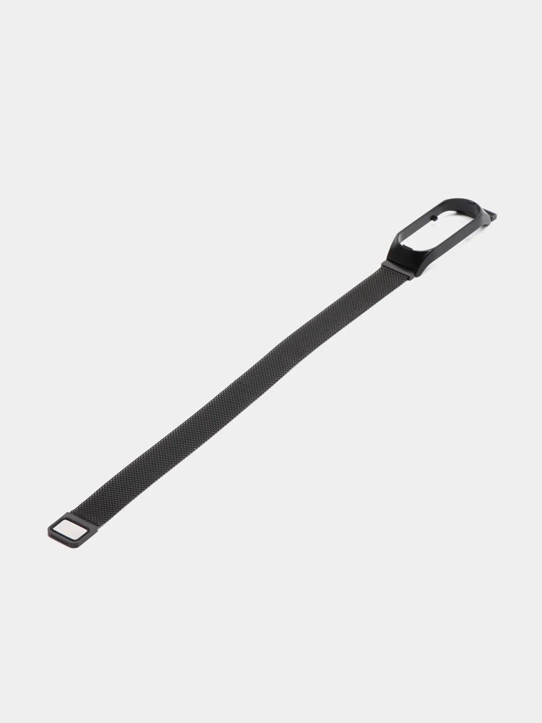 Серебряный металлический ремешок для смарт часов  Xiaomi Mi Band 5, 6