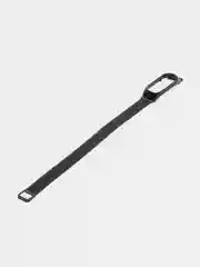 Серебряный металлический ремешок для смарт часов  Xiaomi Mi Band 5, 6
