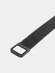 Серебряный металлический ремешок для смарт часов  Xiaomi Mi Band 5, 6