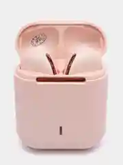 Розовый беспроводные наушники