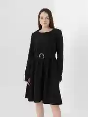Черный платье женское, офисное