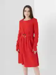 Красный платье женское, офисное