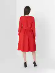 Красный платье женское, офисное
