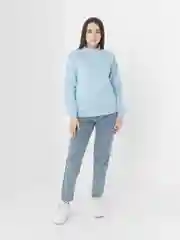 Голубой свитшот женский,6 цветов