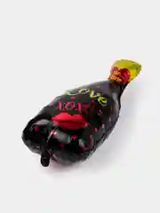 Бордовый воздушные шары для праздника "Фужер", "Бутылка Шампанское"