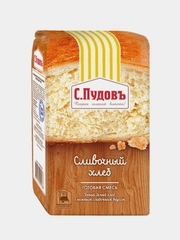 Готовая хлебная смесь С.Пудовъ "Сливочный хлеб", 500 г