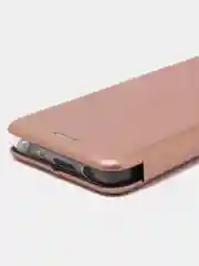 Розовый чехол-книжка для Xiaomi Poco X4 Pro, Сяоми Поко Х4 Про