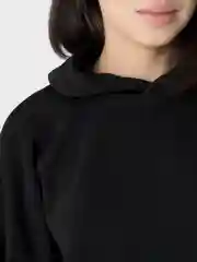 Черный женское худи