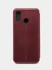 Пурпурный чехол книжка Huawei Honor 9X Lite, Хуавей Хонор 9Х Лайт