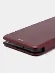 Пурпурный чехол книжка Huawei Honor 9X Lite, Хуавей Хонор 9Х Лайт