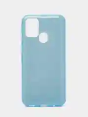 Голубой чехол Samsung Galaxy M21 / M30s, Самсунг Галакси М21 / М30с блестящий сияющий