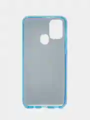 Голубой чехол Samsung Galaxy M21 / M30s, Самсунг Галакси М21 / М30с блестящий сияющий