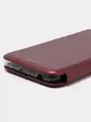 Красный чехол книжка для Xiaomi Redmi 6