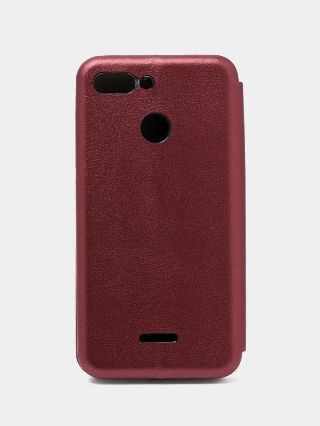 Красный чехол книжка для Xiaomi Redmi 6